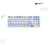 Keyboard SUNSONNY | N-J80 Wired GAMING (Purple / White / Blue ) Switch : Red / Blue