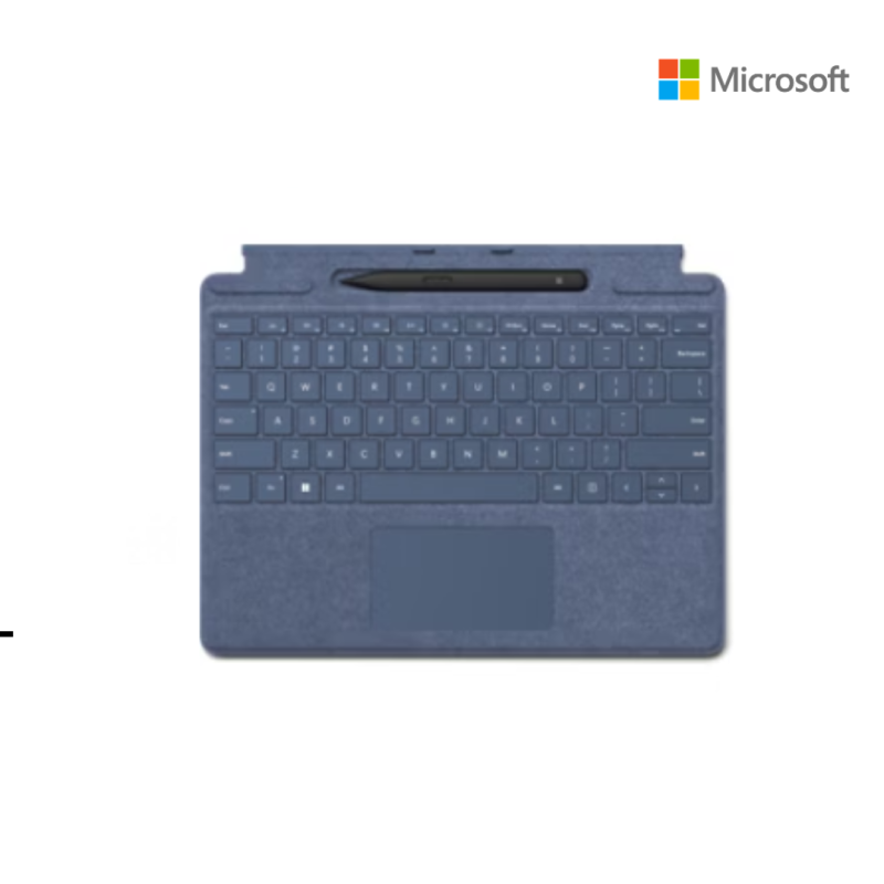 Keyborad Surface | Surface Pro X+8+9+10+11+12 Signature Type Cover Copilot+ Slim Pen Series 2 ( Sapphire )