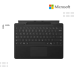 Keyborad Surface | Pro X+8+9+10+11 Signature Type Cover Copilot ( Have Slot Pen) ( BLACK )