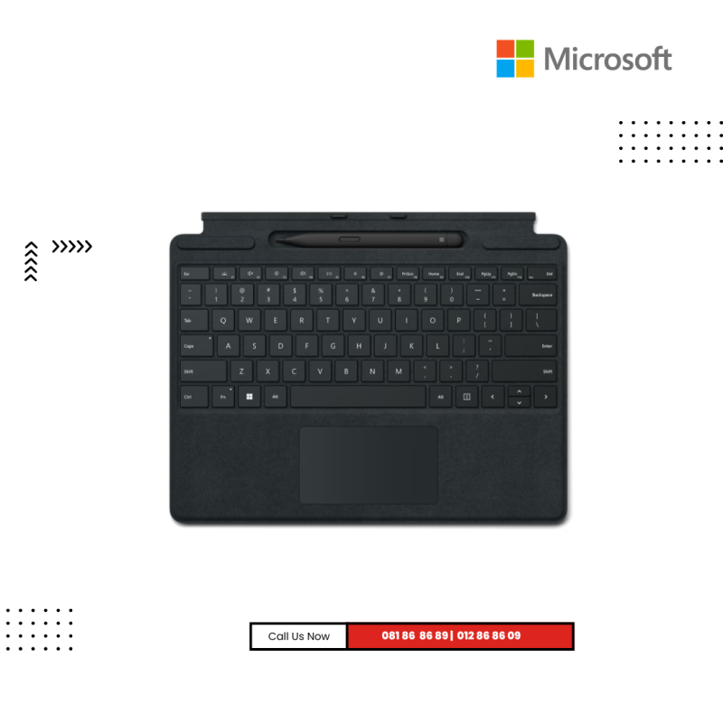 Keyborad Surface | Surface Pro X+8+9+10+11 Signature Type Cover Copilot+ Slim Pen Series 2 ( BLACK )