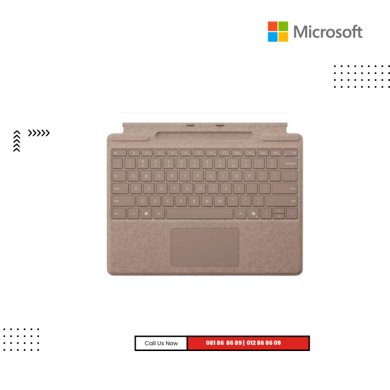 Keyborad Surface | Pro X+8+9+10+11 Signature Type Cover Copilot ( Have Slot Pen) ( Dune )