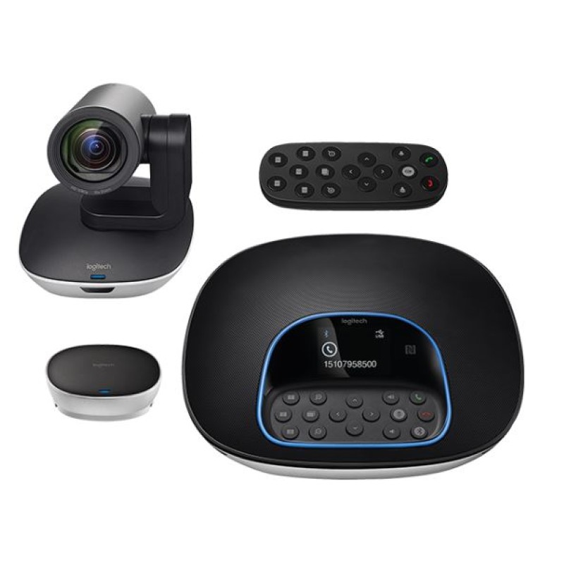 Webcam Logitech | Group Affordable Video Conferencing for Mid to Large-Sized Meeting Rooms (960-001054)