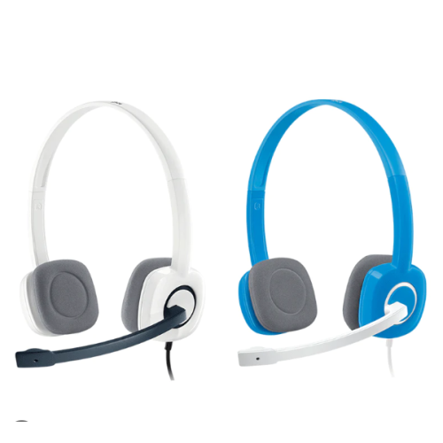 Headsets Logitech | Stereo H150 - (  White -/Blue )