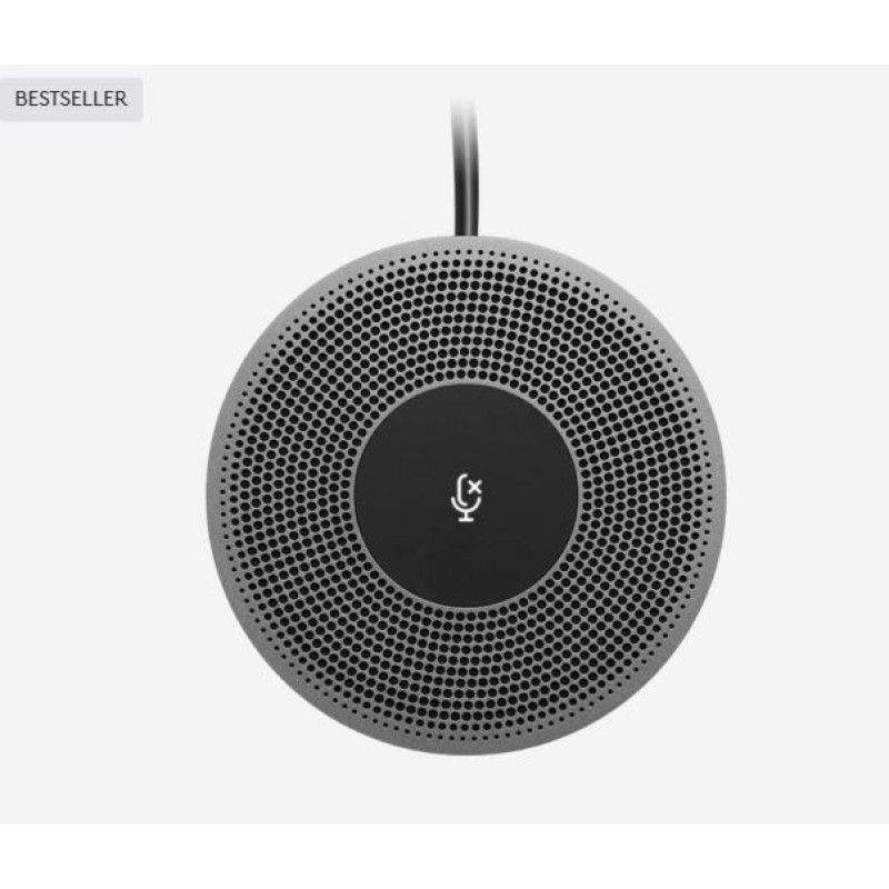 Microphone Logitech | Logitech Expansio Mic For MeetUp Add ( 989-000405  )