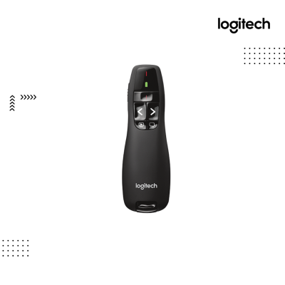 Presenter Logitech  | R400 Laser Presentation Remote Black(910-001361)