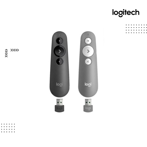 Presenter Logitech  | R500s Laser Presentation Remote - Mid Grey (910-006522)