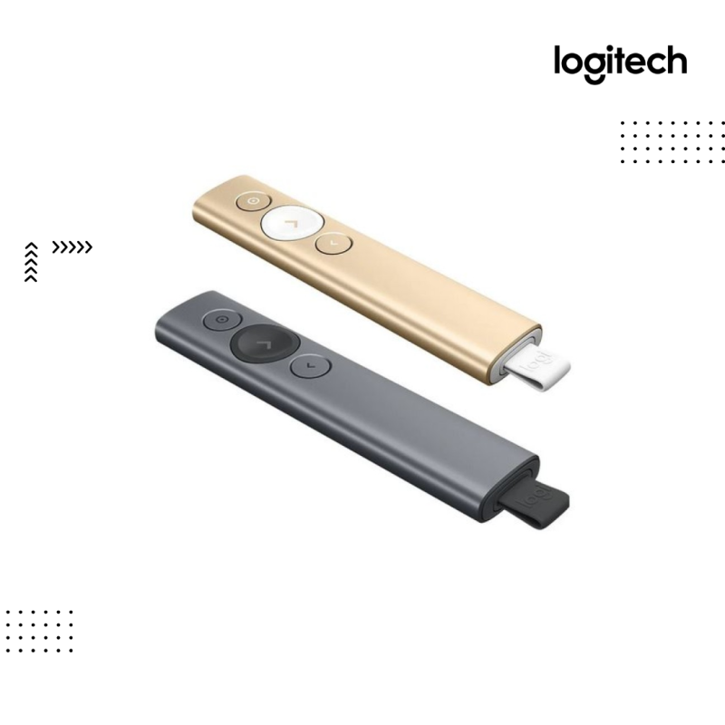 Presenter  Logitech | Spotlight Bluetooth & Wireless Presentation Remote Slate/Gold Color