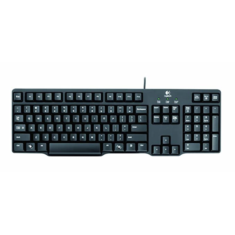 Logitech Keyboard | K100 PS/2 Classic USB  (920-002145)