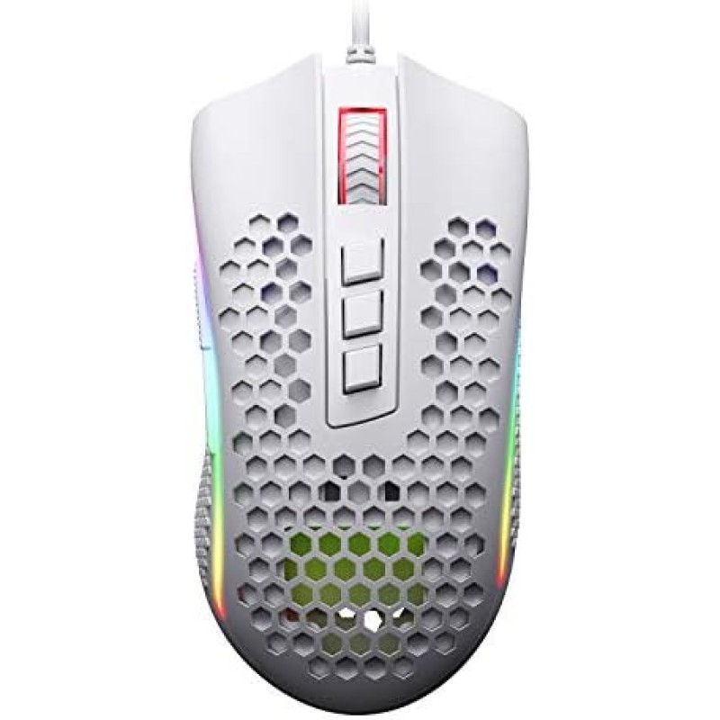 Mouse Redragon |  M808 Storm White Lightweight RGB Gaming