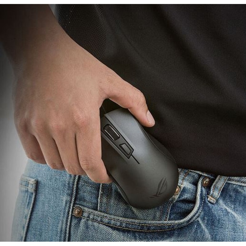 Mouse ASUS ROG Strix Carry, Inalámbrico Bluetooth, Sensor De 7200 DPI