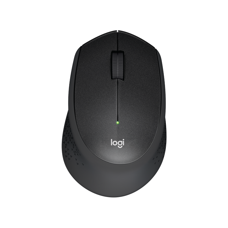 Mouse Logitech |  M330 Silent Plus- Black ( Wireless )