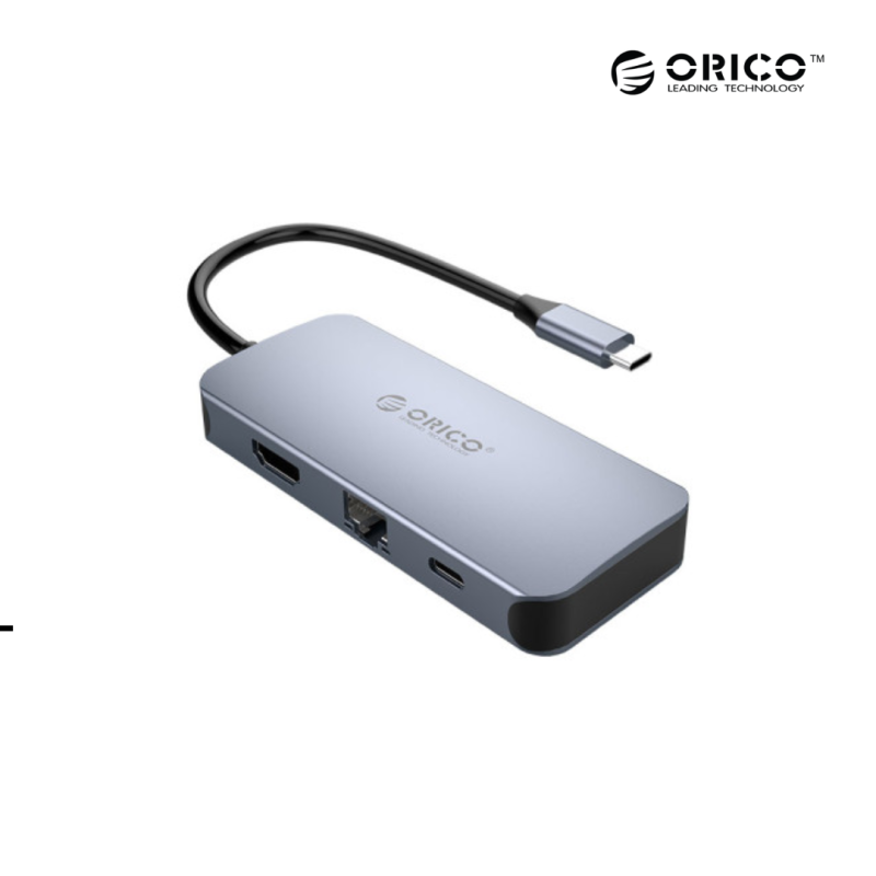 USB Type-C  To Multifunction  | ORICO  6-in-1 Type-C Multifunction Docking Station  ( MC-U602P )