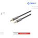 Cable Audio | ORICO Armsuit 3.5mm M to M Copper Shell Audio Cable 1m (AU-S10)