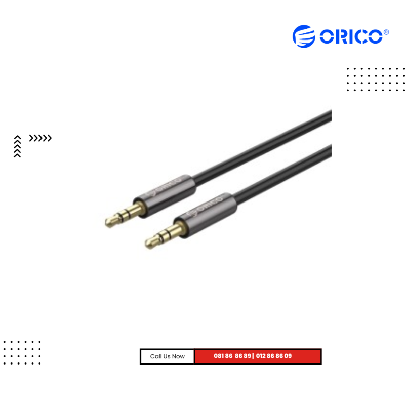 Cable Audio | ORICO Armsuit 3.5mm M to M Copper Shell Audio Cable 1m (AU-S10)