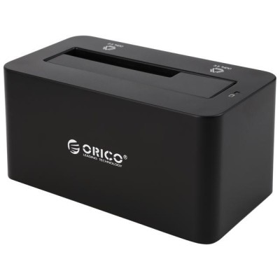 ORICO 1bay 2.5”/3.5” HDD Docking Station ,Compatible HDD Type2.5 & 3.5 inch HDD / SSD ( 6619US3 )