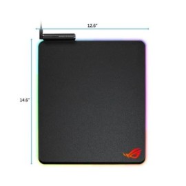 MousePad Asus | ROG  Balteus Qi wireless-charging RGB gaming mouse pad with 15-zone Aura Sync lighting