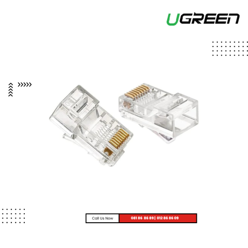 UGREEN  Cat 6 Unshielded RJ45 Modular Plugs 100Pcs (60558)