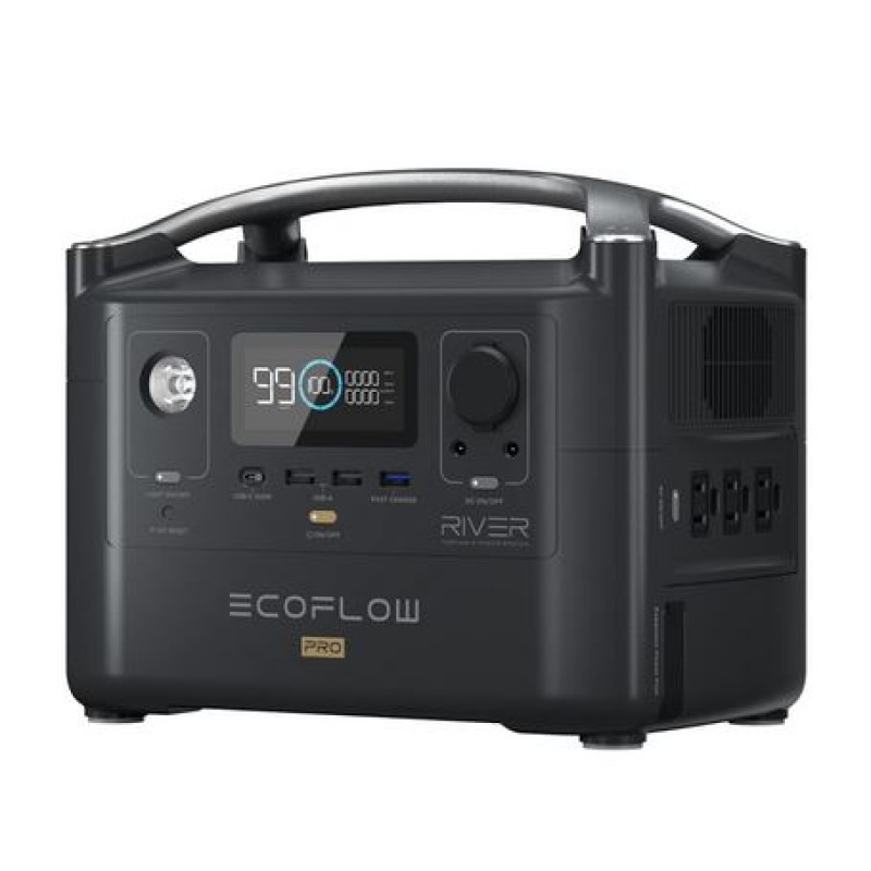 EcoFlow RIVER Pro-INT Version with Universal Socket Portable Power Station