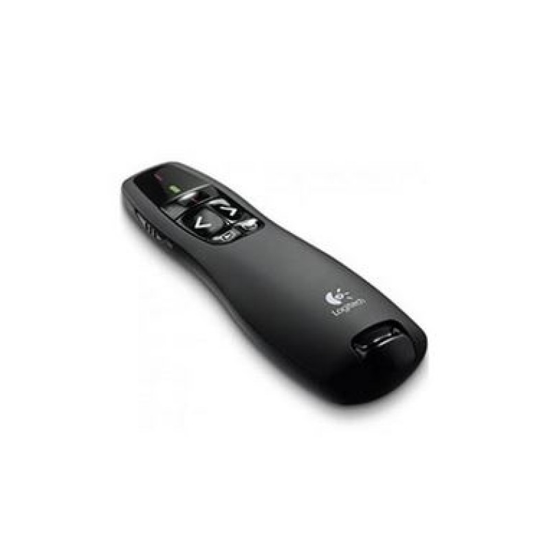 Logitech  Presenter | R400 Laser Presentation Remote Black(910-001361)