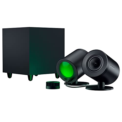 Speakers  Razer | Nommo V2 - Full-Range 2.1 PC Gaming Speakers with Wired Subwoofer - EU/IDN +UK/MY/SG/UAE Packaging