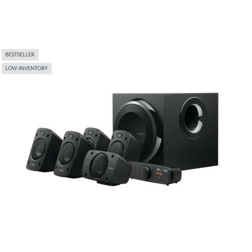 Speaker Logitech | Z906 5.1 SURROUND SOUND  SYSTEM