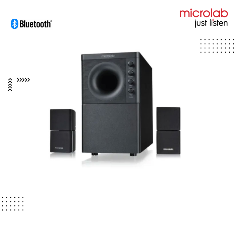 Speaker Microlab | X3BT 2.1 ( Bluetooth )