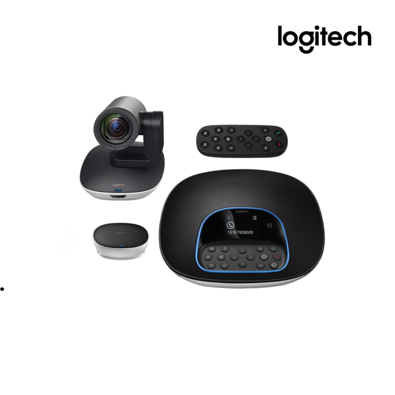 Webcam Logitech | Group Affordable Video Conferencing for Mid to Large-Sized Meeting Rooms (960-001054)