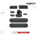 Webcam Logitech | 4k Rally Plus EU Premium Ultra-HD Conference System with Automatic Camera Control Black