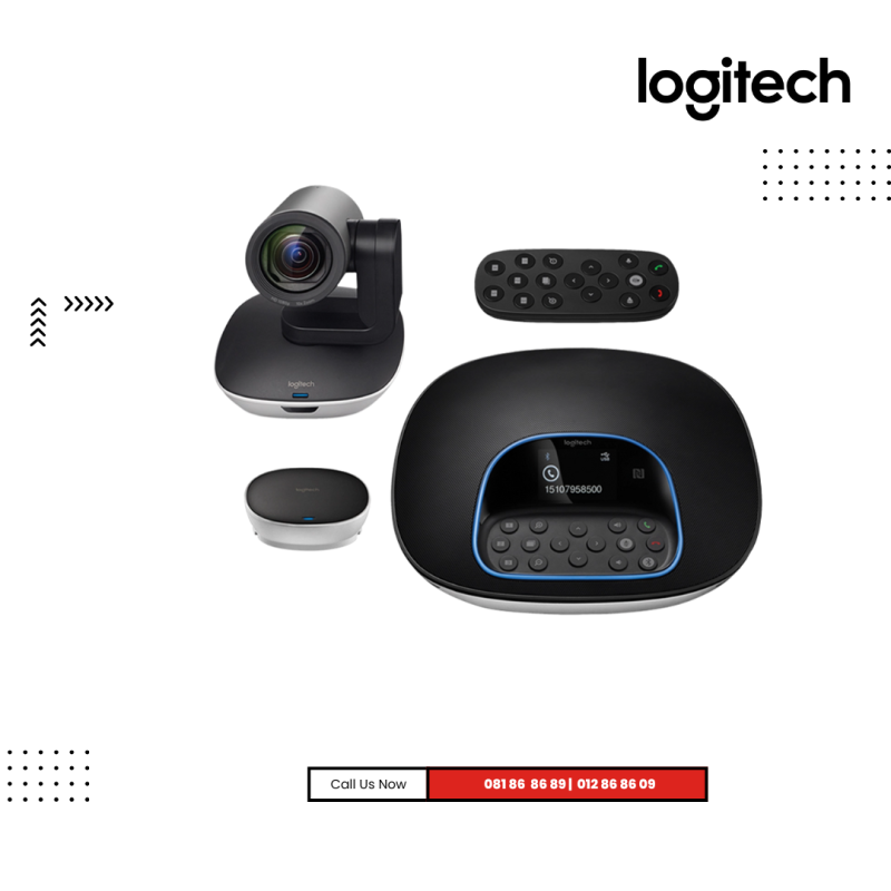 Webcam Logitech | Group Affordable Video Conferencing for Mid to Large-Sized Meeting Rooms (960-001054)