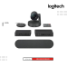 Webcam Logitech | Rally Plus EU Premium Ultra-HD Conference System with Automatic Camera Control Black (6parts)  ( 960-001218 )