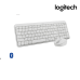 Combo Logitech | MK250 - OFFWHITE- ( Keyboard+Mouse ) - Bluetooth