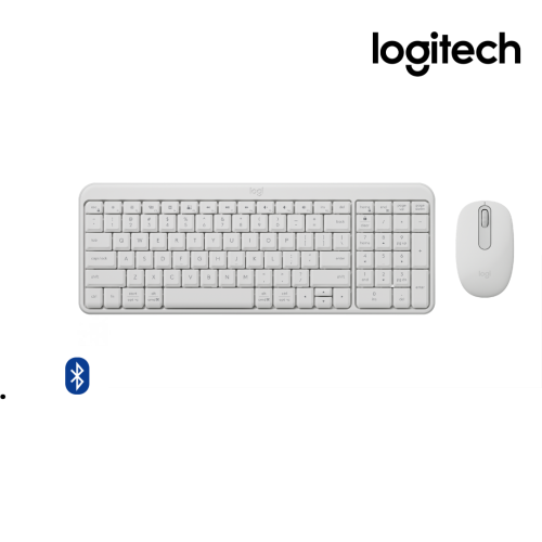 Combo Logitech | MK250 - OFFWHITE- ( Keyboard+Mouse ) - Bluetooth