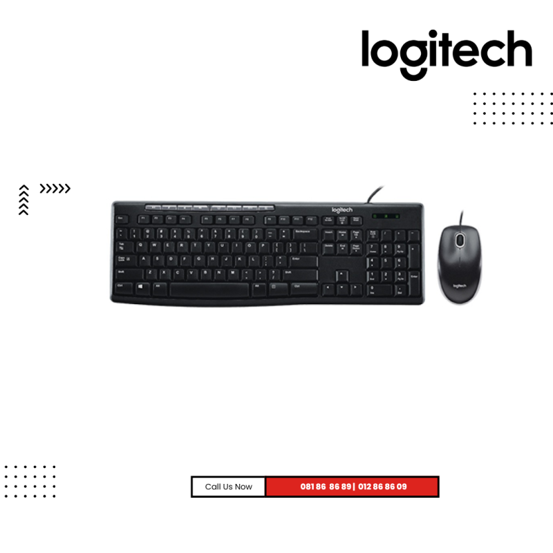 Combo Logitech | MK200 ( Keyboard+Mouse ) -USB