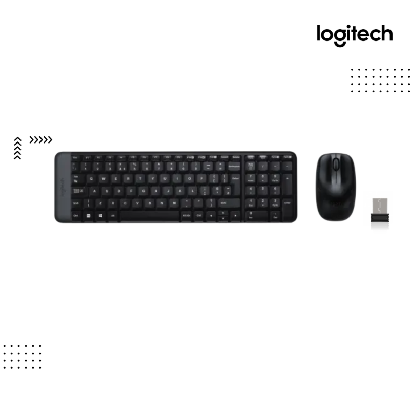 Combo Logitech | K220 ( Keyborad+Mouse ) -Wireless