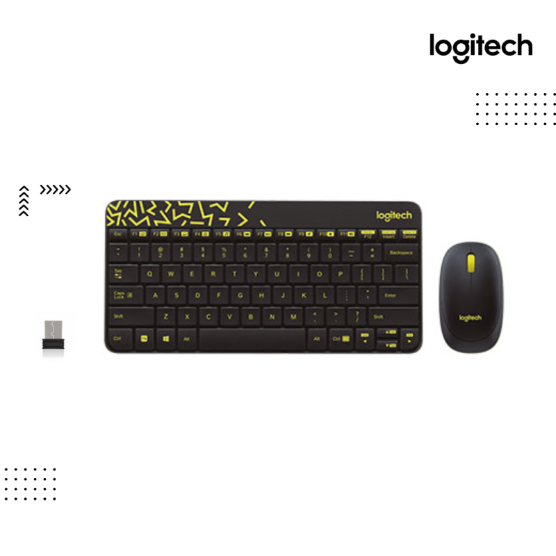 Combo Logitech | MK240 ( Keyboard+Mouse ) Wireless USB