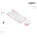 Combo Logitech | MK240 ( Keyboard+Mouse ) Wireless-WHITE