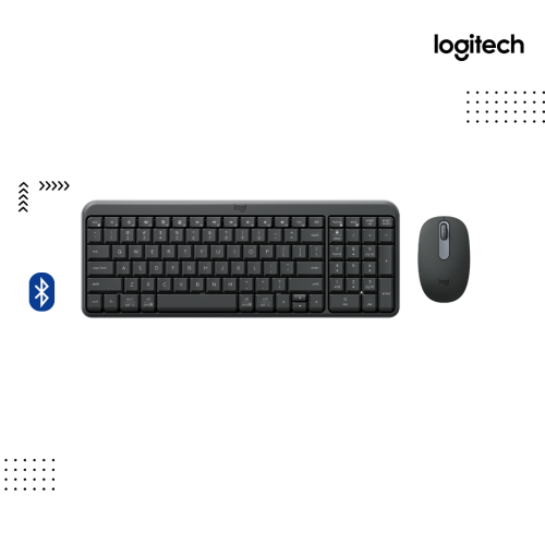 Combo Logitech | MK250 - GRAPHITE - ( Keyboard+Mouse ) - Bluetooth
