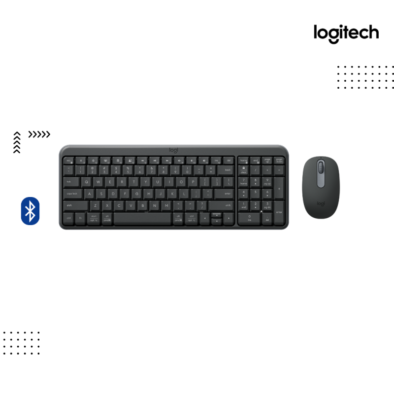 Combo Logitech | MK250 - GRAPHITE - ( Keyboard+Mouse ) - Bluetooth