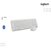 Combo Logitech | MK250 - OFFWHITE- ( Keyboard+Mouse ) - Bluetooth