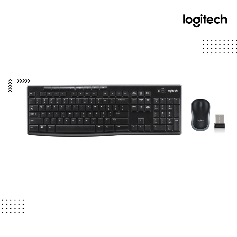 Combo Logitech | MK270R  ( Keyborad+Mouse ) -Wireless USB