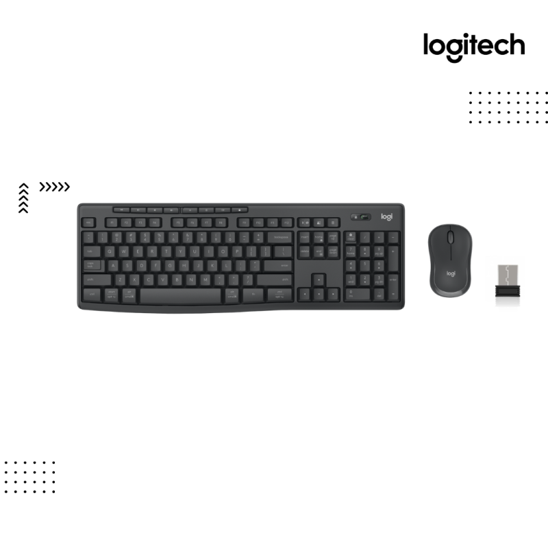 Combo Logitech | MK370  for Business ( Keyborad+Mouse ) -Wireless USB