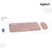 Combo Logitech | Pebble 2 Combo - TONAL ROSE ( Keyborad+Mouse ) -Bluetooth