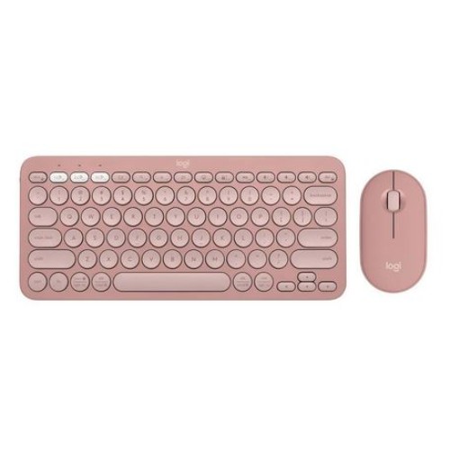 Combo Logitech | Pebble 2 Combo - TONAL ROSE ( Keyborad+Mouse ) -Bluetooth