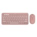 Combo Logitech | Pebble 2 Combo - TONAL ROSE ( Keyborad+Mouse ) -Bluetooth