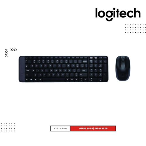 Combo Logitech | K220 ( Keyborad+Mouse ) -Wireless