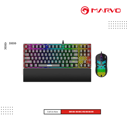 Combo Marvo | CM373 Pro   Wireless Gaming   ( Mechanical )