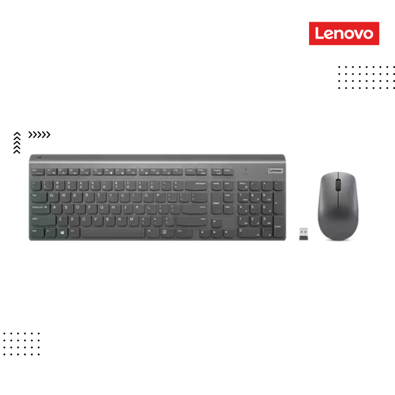 Combo Lenovo | Select Wireless Modern Combo (Storm Grey) ( Keyboard + Mouse )- English