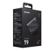 External SAMSUNG SSD | T9   (  2 TB )  ( Black )