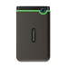 External Transcend HDD | ( 2TB )Slim Storejet 2.5" 25M3C USB3.1 Gen 1, Portable HDD Type-C, TS2TSJ25M3C