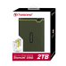 External Transcend HDD | ( 2TB ) Slim Storejet 2.5" M3G, Portable HDD 2TB TS2TSJ25M3G